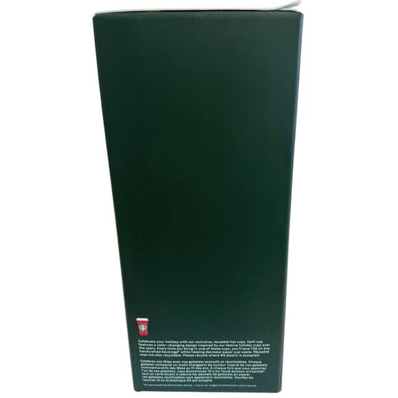 New Starbucks Coffee Christmas Holiday 2022 6 Pack Color Changing Hot Cold Cups - Picture 5 of 11